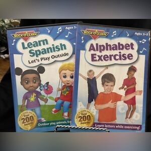 Spanish and Alphabet Exercise 2 DVD Set